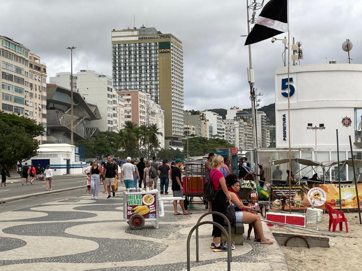 Apartamento Beira-Mar No Coracao De Copacabana! Rio de Janeiro Esterno foto